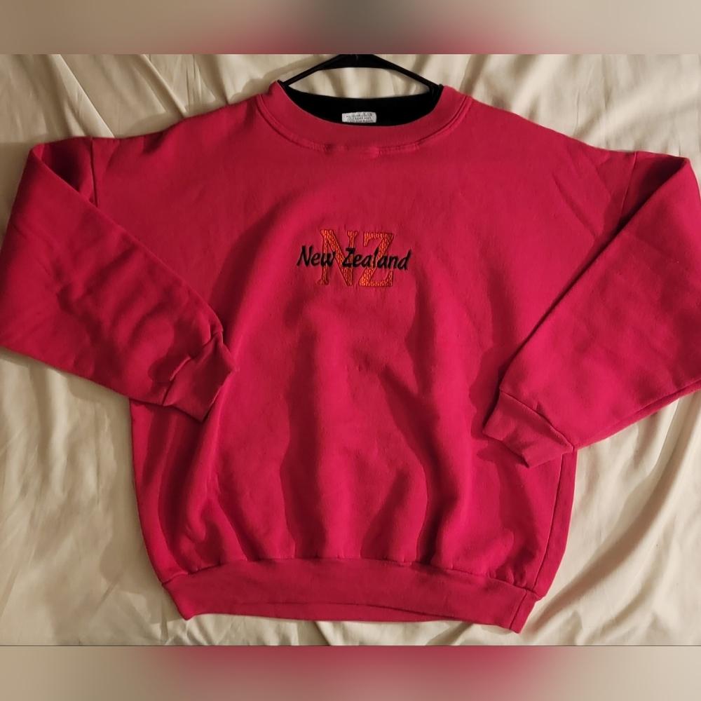 Y2K New Zealand Crew Neck Sz Lg